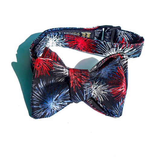 Fireworks Bow Tie