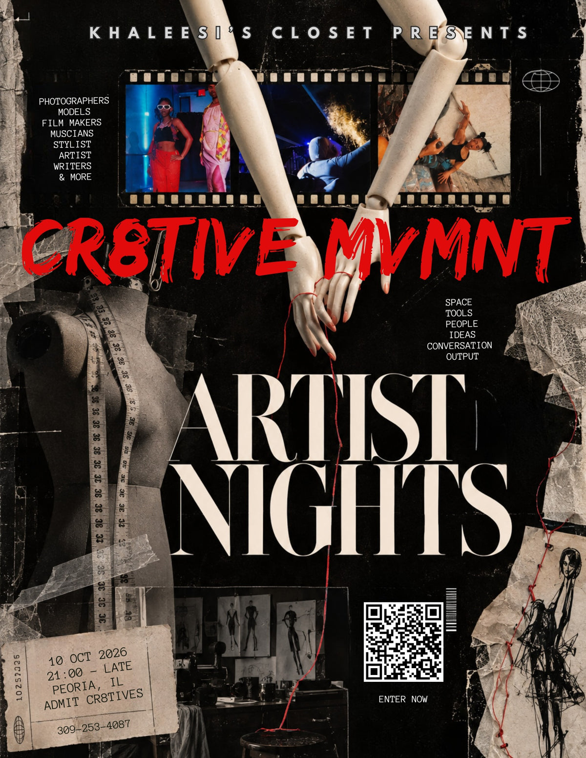 Cr8tive Mvmnt Artist Nights Tickets