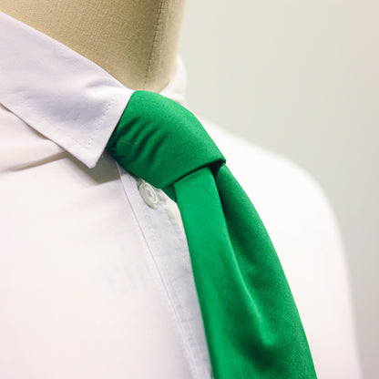 Cotton Necktie Green