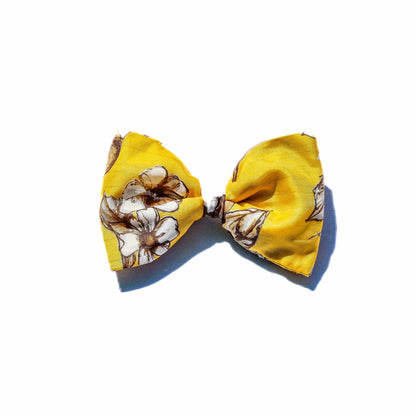 The Golden Girl Hair Bow