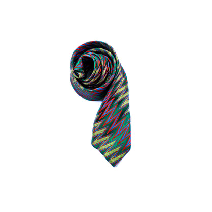 Chevron Jacquard Tie