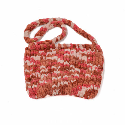 Pink Multi Crochet Shoulder Bag