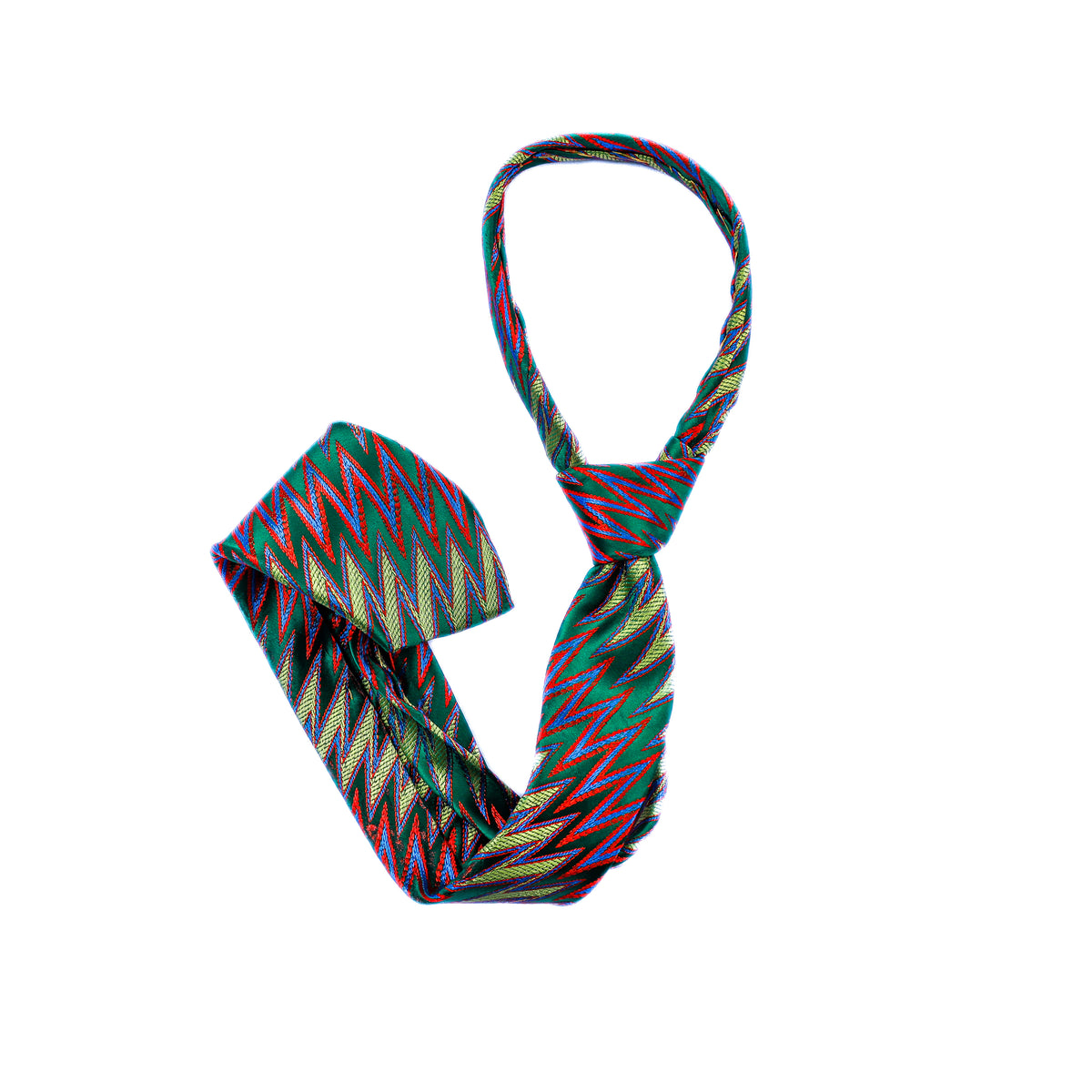 Chevron Jacquard Tie