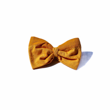 The Saffron Hair Bow