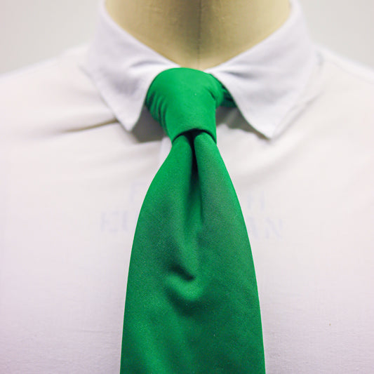 Cotton Necktie Green