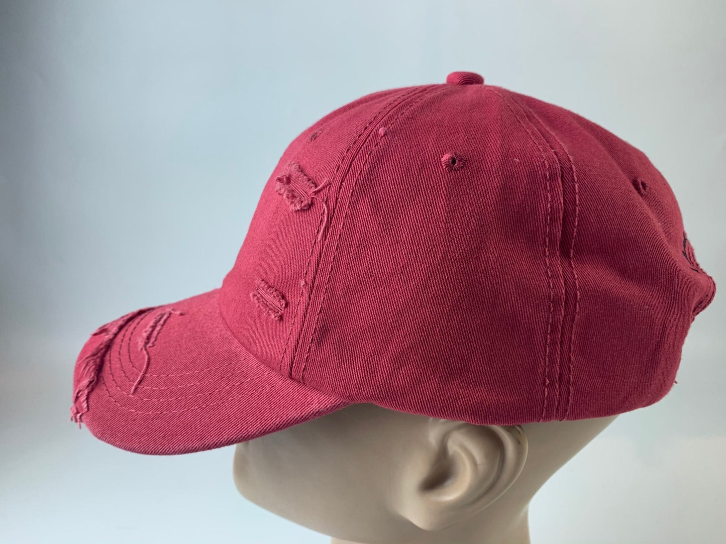 VL Dad Hat (Red with Black)