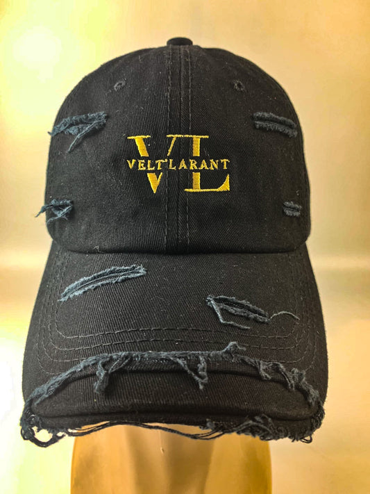 VL Dad Hat (Black with Gold)