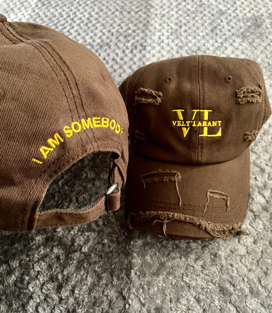 VL Dad Hat (Chocolate with Gold)