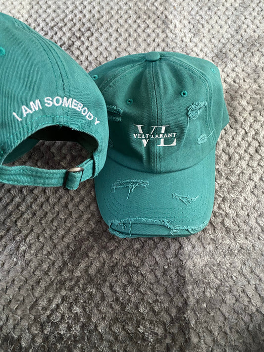 VL Dad Hat (Teal with White)