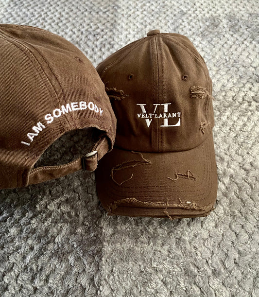 VL Dad Hat (Chocolate with white)