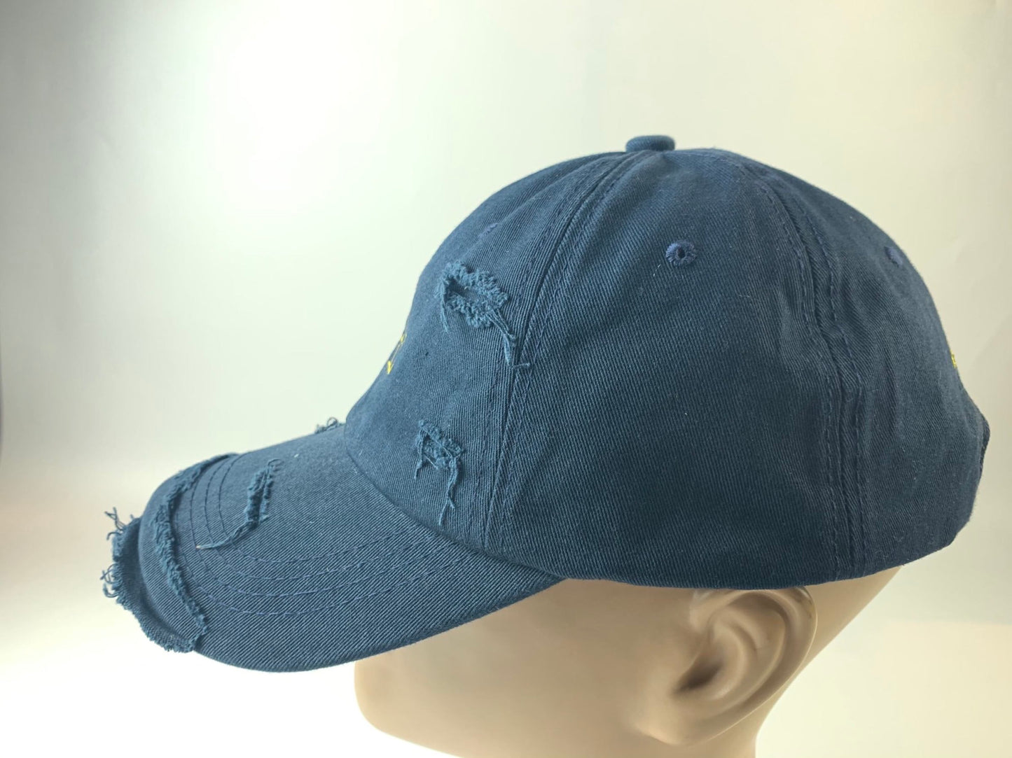 VL Dad Hat (Blue with Gold)